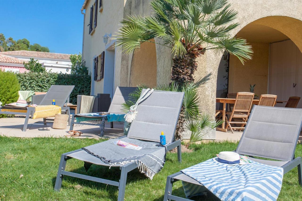 Location De Vacances Olivier Jardin Privatif Et Piscine Chauffee Partagee Calvi  Luaran gambar