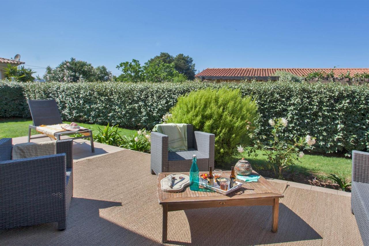 Location De Vacances Olivier Jardin Privatif Et Piscine Chauffee Partagee Calvi  Luaran gambar