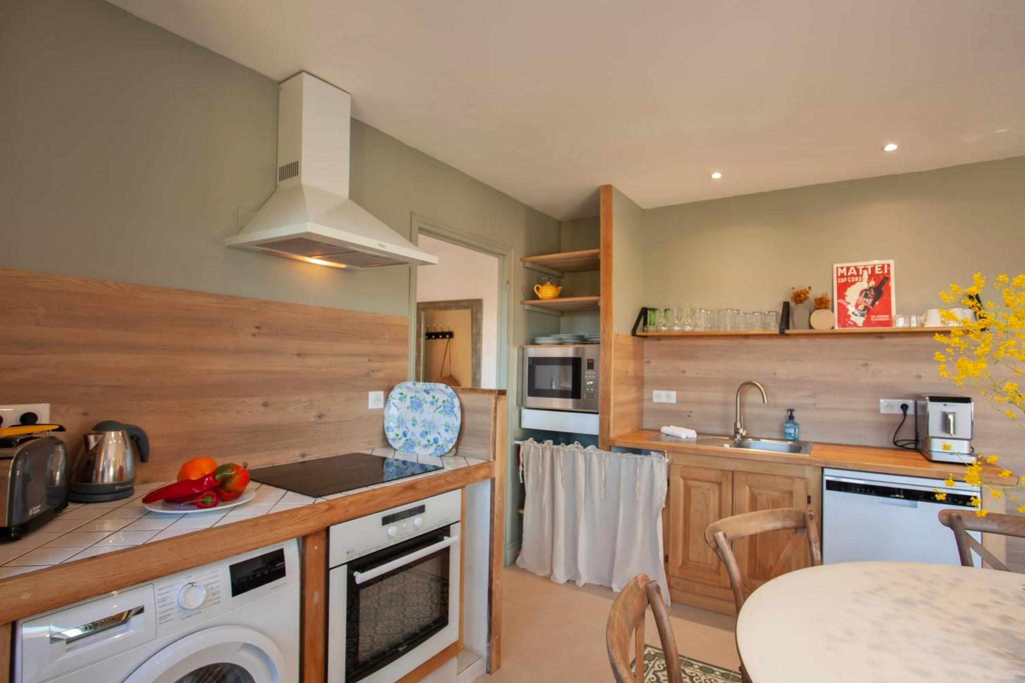 Location De Vacances Olivier Jardin Privatif Et Piscine Chauffee Partagee Calvi  Luaran gambar